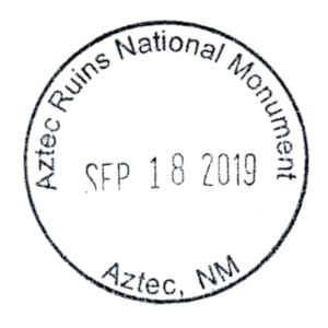 Aztec Ruins National Monument - Stamp