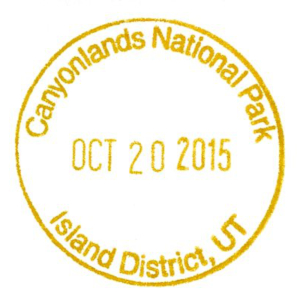 Canyonlands National Park - Stamp