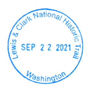 Lewis & Clark National Historic Trail - Stamp