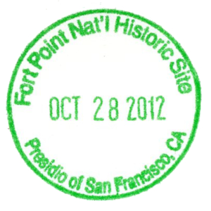 Fort Point Nat'l Historic Site - Stamp