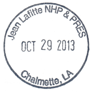 Jean Lafitte NHP & PRES - Stamp