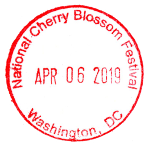 National Cherry Blossom Festival - Stamp