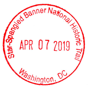 Star-Spangled Banner National Historic Trail - Stamp