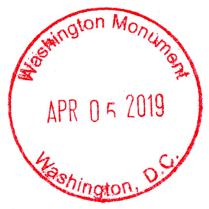 Washington Monument - Stamp